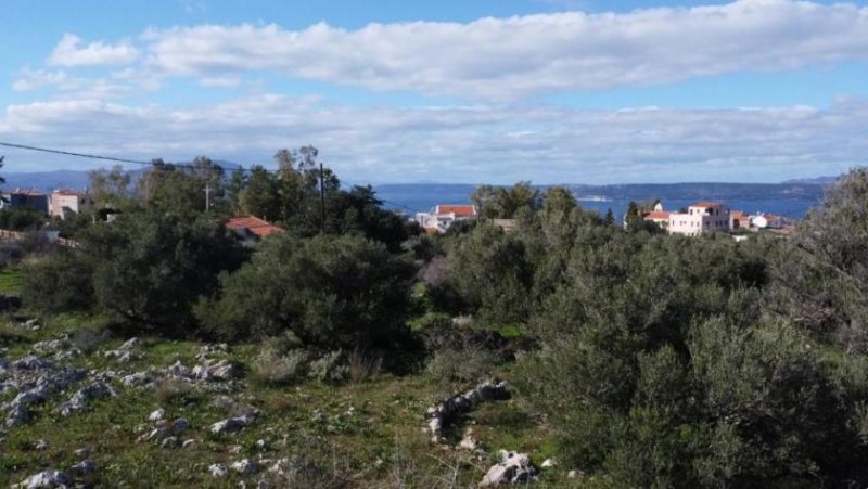 Kokkino Chorio MIT VIDEO - Kreta, Kokkino Chorio: Sofort bebaubares Grundstück mit Meerblick zu verkaufen Grundstück kaufen